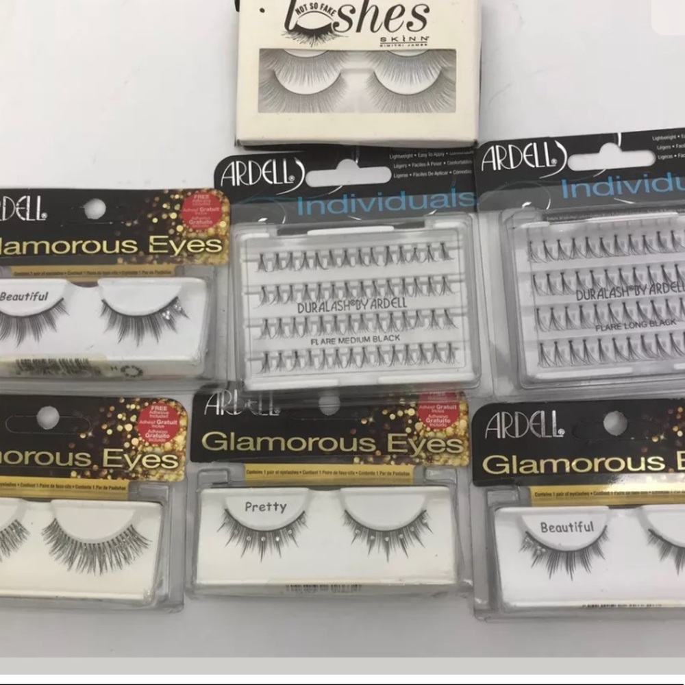 Eyelashes Individual & full 7 packs varied Ardell